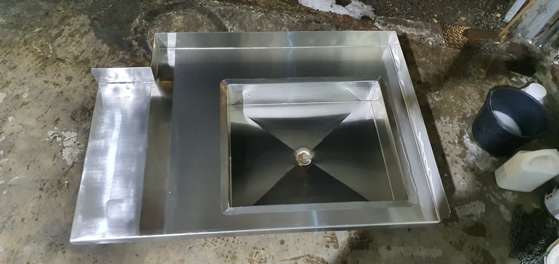 כיור נירוסטה